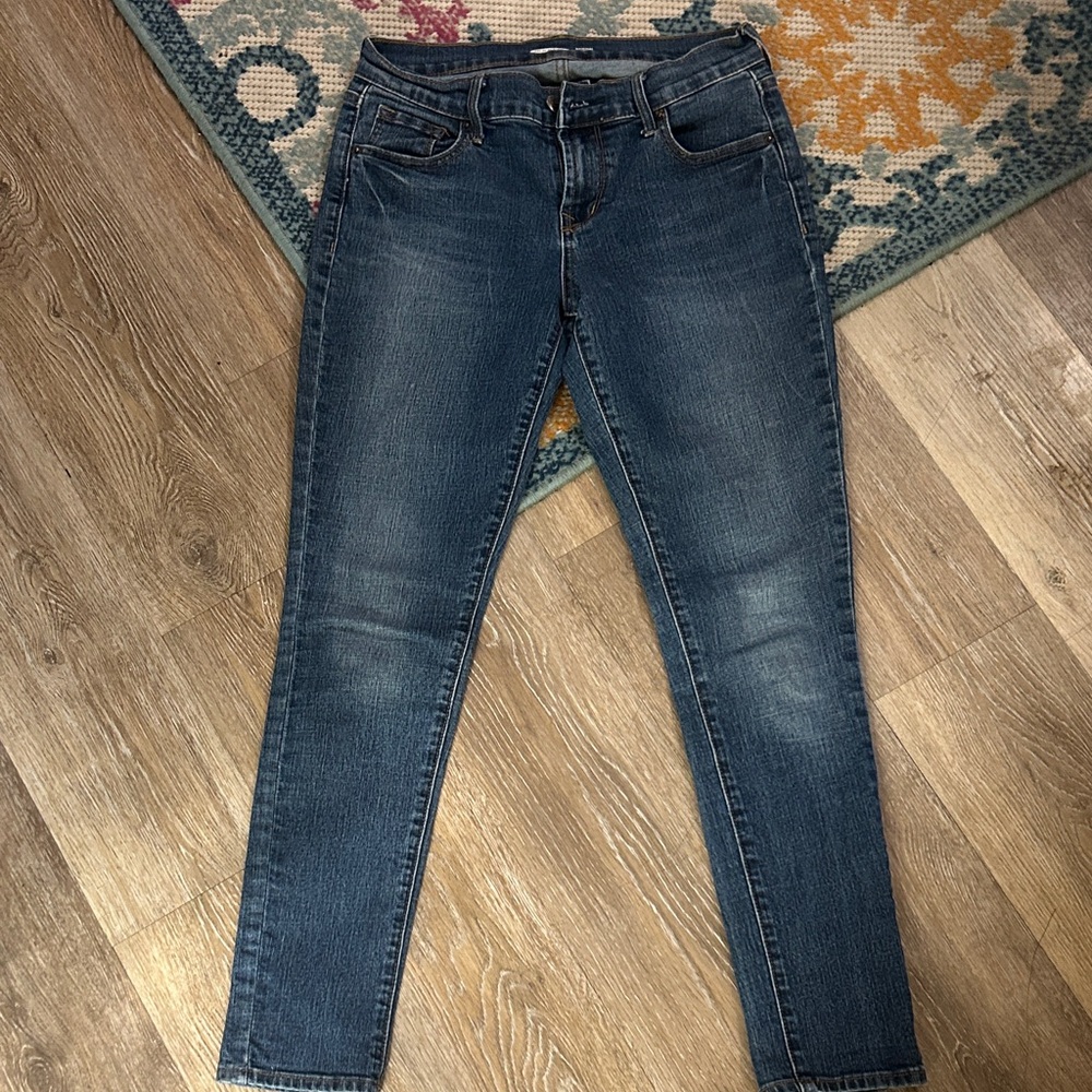Old Navy Women's Dark Blue Skinny Jeans